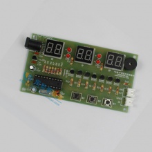 (散件)六位数字钟套件 多功能电子时钟 AT89C2051单片机DIY制作